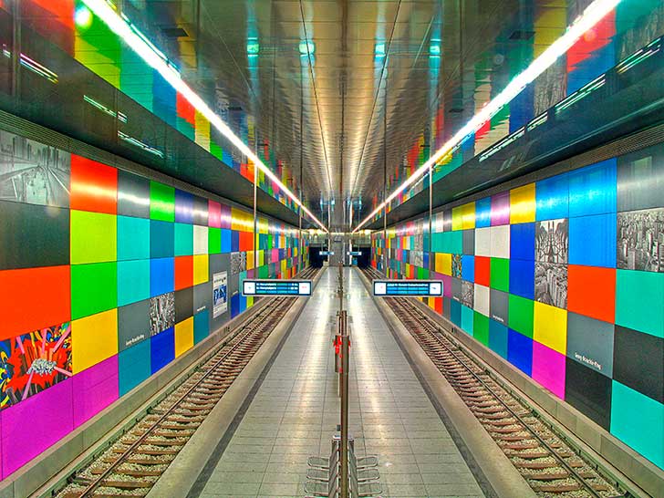 Estación Candidplatz, Munich, Alemania.