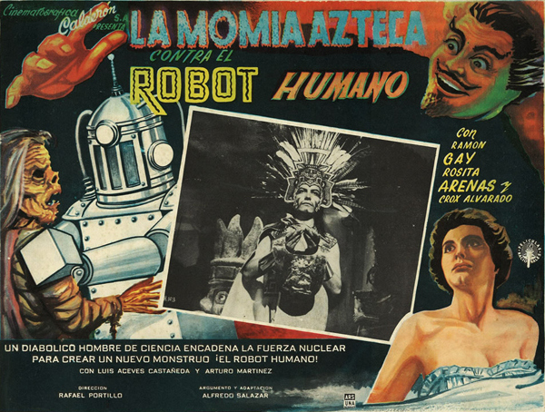 la momia azteca contra el robot humano