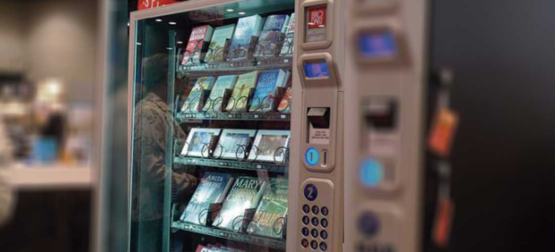 Las máquinas expendedoras de la capital cambiaron los snacks por libros