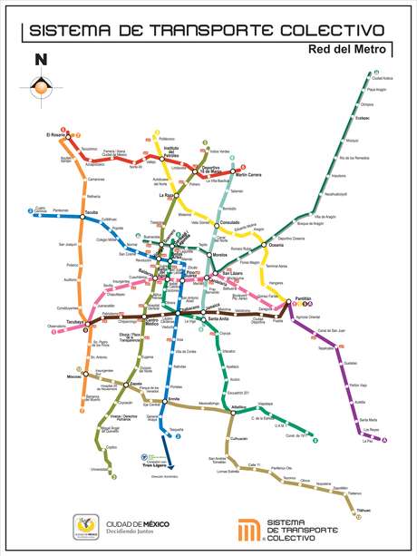 mapa metro