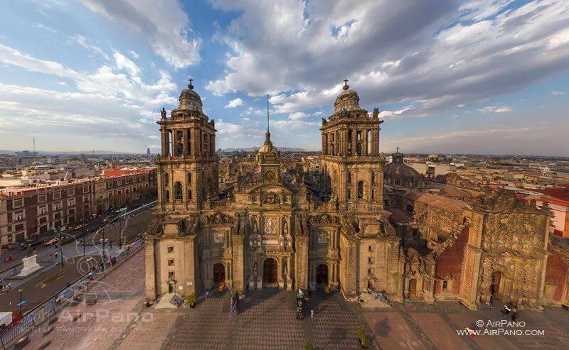 Mira La Increíble Vista Panorámica De La Catedral Metropolitana De 360º