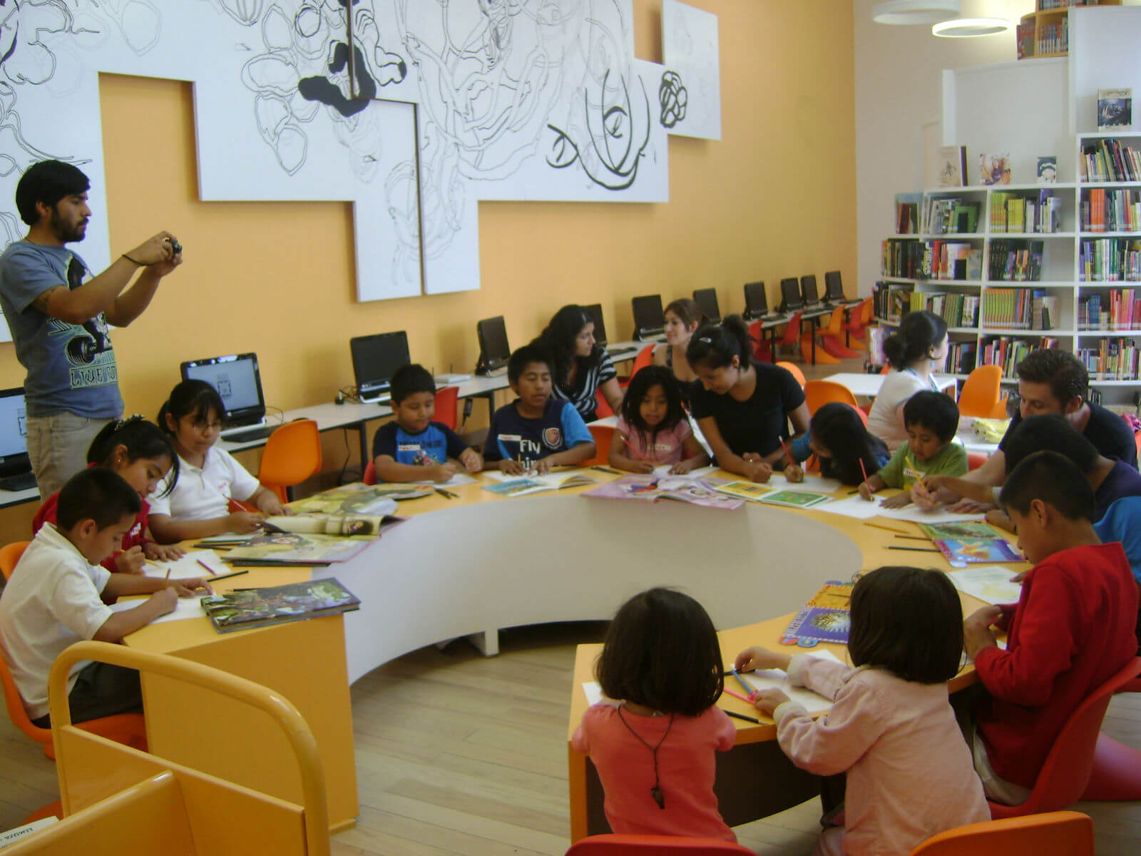 Sala infantil Biblioteca de Mexico 