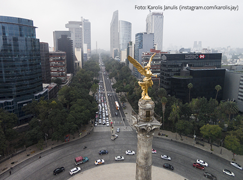 El Angel de la Independencia in Mexico City.