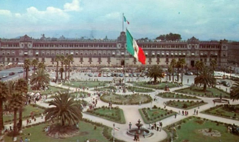 zocalo ciudad de mexico fotos antiguas