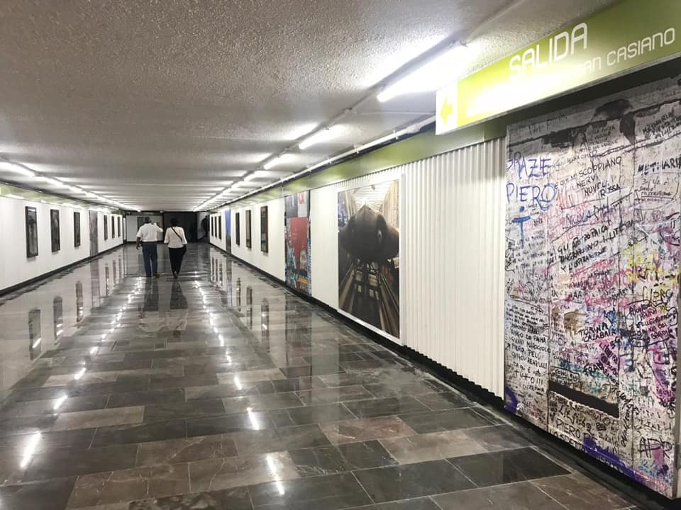La galería pública más grande del mundo está en el Metro Hidalgo