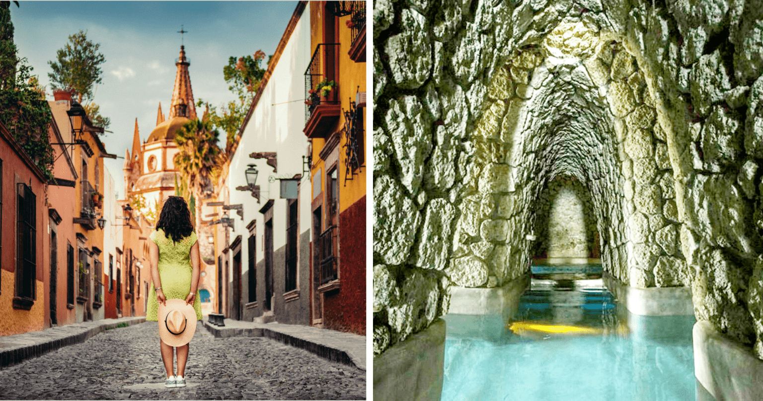 Albercas Termales, la belleza subterránea de San Miguel de Allende
