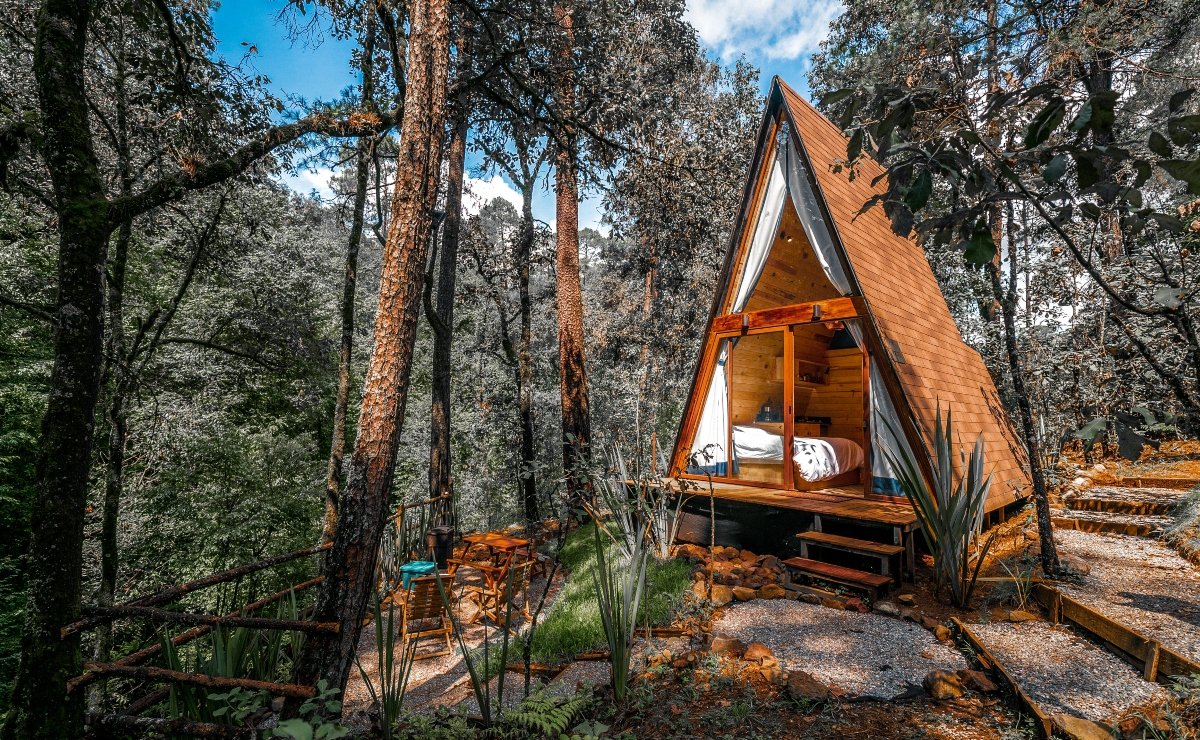 Wander Cabins, las románticas cabañas en el paraíso de Valle de Bravo