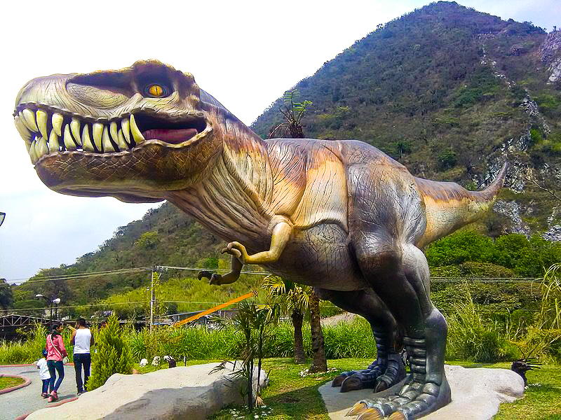 Iztapasauria es el parque de dinosaurios para todo el oriente de la CDMX