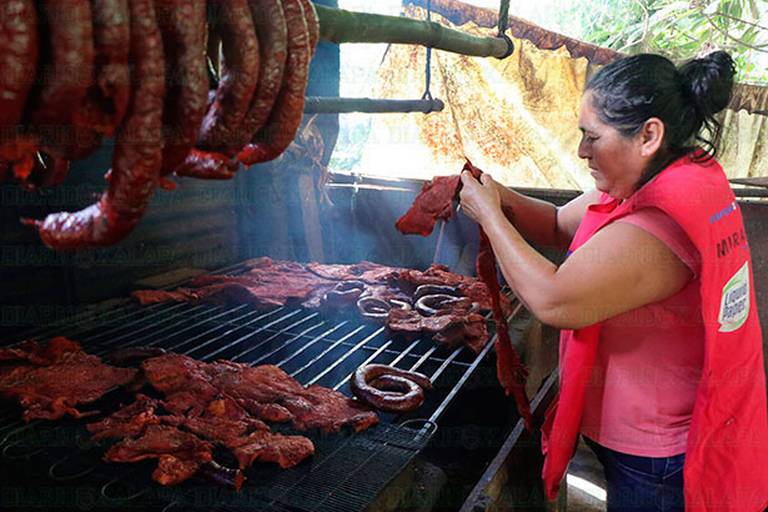 La tradicional carne Chinameca que fue probada por Hernán Cortés en Veracruz